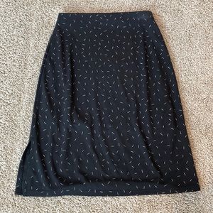 Black Sprinkle Skirt